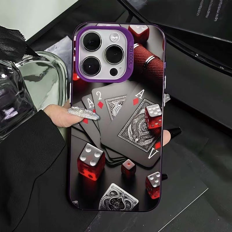 Card Dice 16 Phone Case Creative Card Dice 16 Phone Case Creative